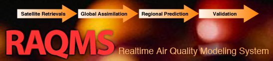 raqms realtime air quality modeling system